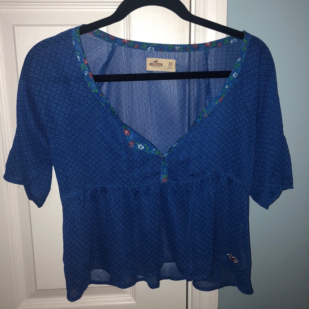 Hollister Floral Top
